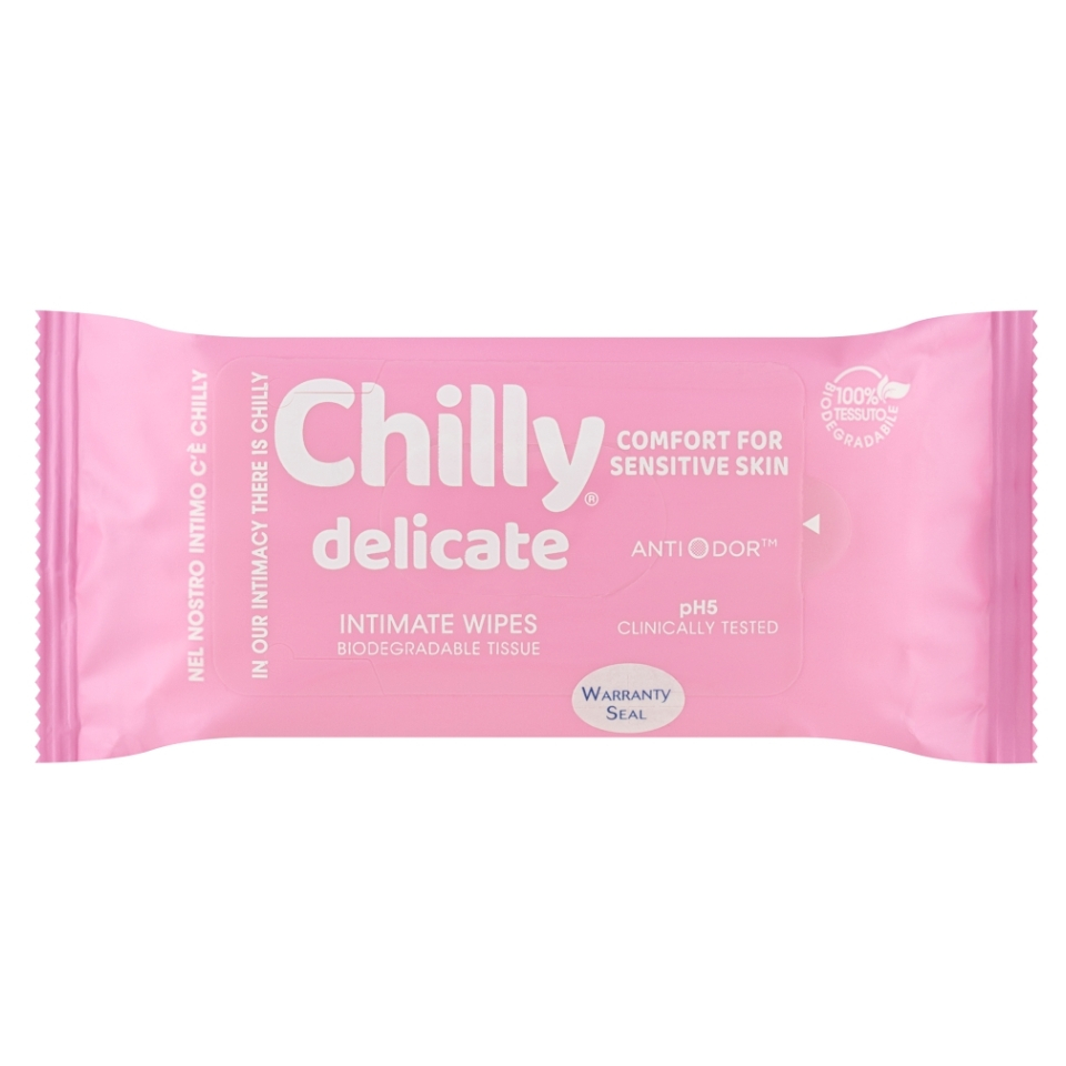 E-shop CHILLY Obrúsky pre intímnu hygienu Delicate 12 kusov