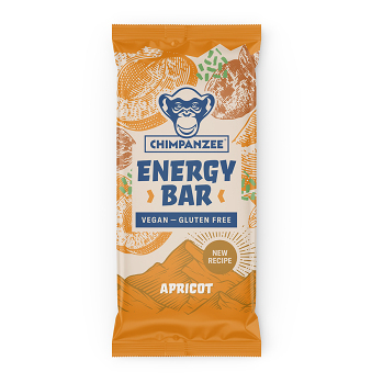 CHIMPANZEE Energy bar apricot 55 g (Energetické tyčinky) - Energetické, Mimo výkon
