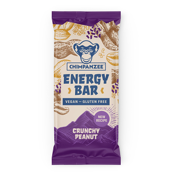 CHIMPANZEE Energy bar crunchy peanut 55 g (Energetické tyčinky) - Mimo výkon, Prírodné, Slané, Energetické