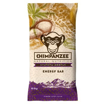 CHIMPANZEE Energy bar crunchy peanut 55 g