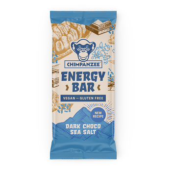 CHIMPANZEE Energy bar dark chocolate sea salt 55 g (Energetické tyčinky) - Energetické, Mimo výkon, Slané, Prírodné