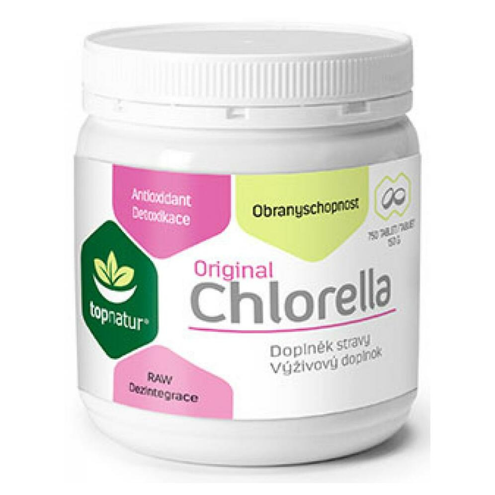 E-shop TOPNATUR Chlorella original 750 tabliet
