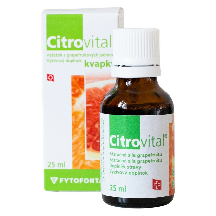 E-shop CITROVITAL Kvapky 25 ml