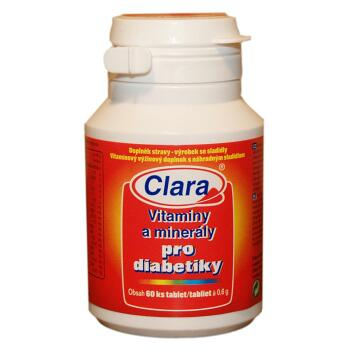 CLARA Vitamíny a minerály DIA 60TBL
