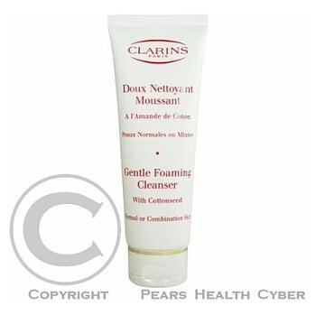 Clarins Gentle Foaming Cleanser Dry Skin 125ml (Suchá a citlivá pleť)