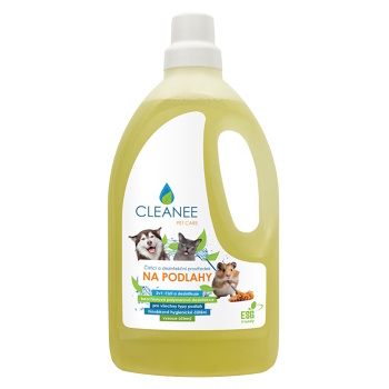 CLEANEE Pet Care na podlahy 1,5 l (Upratovanie po psoch a vrecká na výkaly)