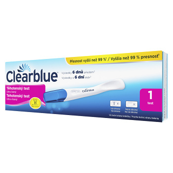 CLEARBLUE Ultra včasný tehotenský test 1 ks
