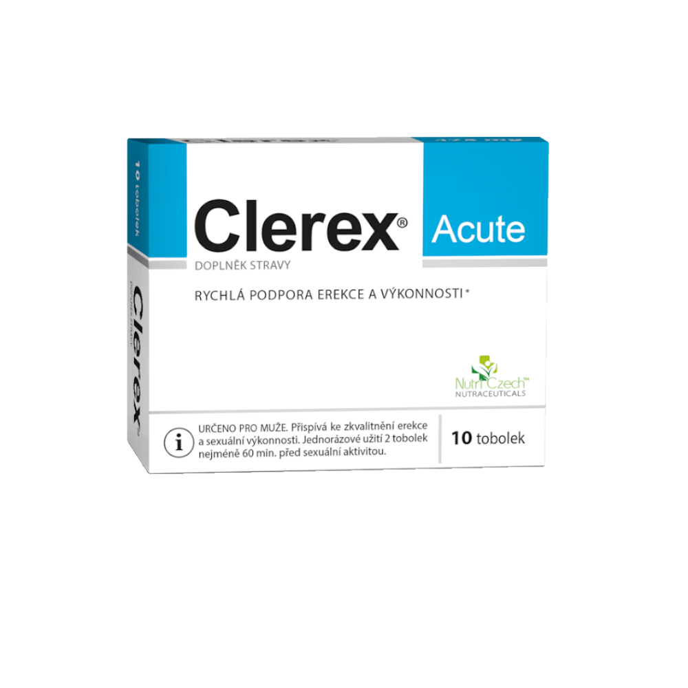 E-shop CLEREX Acute pre mužov 10 kapsúl