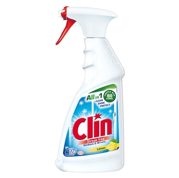 CLIN Čistič na okná a sklo Lemon 500 ml (Prostriedky na okná)