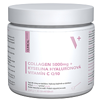CLINICAL Collagen 5000mg + kyselina Hyaluronová + vitamín C & Q10 264 gramov