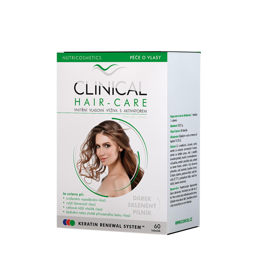 Clinical Hair-Care + Sklenený pilník sada pre ženy kúpite na Mojalekaren.sk