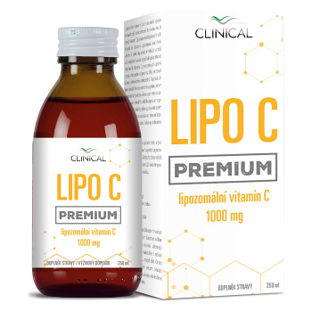 CLINICAL LIPO C premium lipozomálny vitamín C 1000 mg 250 ml