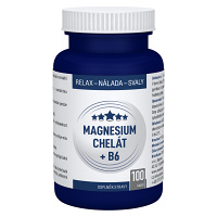 CLINICAL Magnesium chelát + B6 100 kapsúl