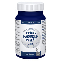 CLINICAL Magnesium chelát + B6 30 kapsúl