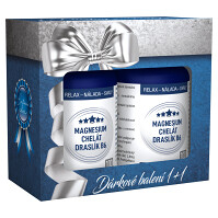 CLINICAL Magnesium chelát + Draslík B6 100 + 100 tabliet Darčekové balenie