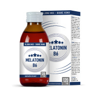 CLINICAL Melatonín B6 sirup príchuť citrón 120 ml + DARČEK maska na spanie