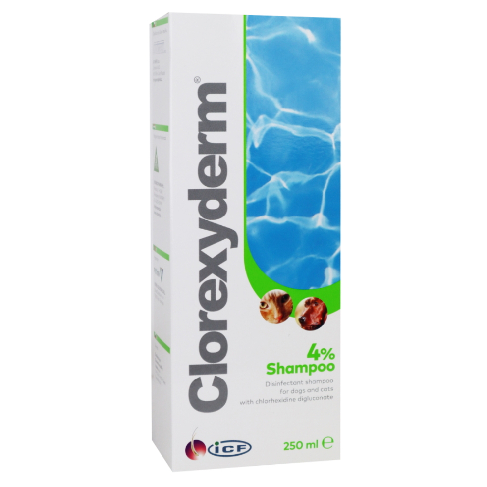 E-shop CLOREXYDERM 4% šampón pre psy a mačky 250 ml