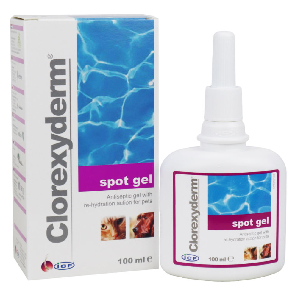 E-shop CLOREXYDERM Spot gél pre psy a mačky 100 ml