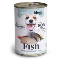 LOUIE Complete Menu rybia so zeleninou konzerva pre psov 400 g