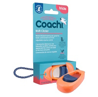 COACHI Multi-Clicker Tréningový clicker oranžový 1 ks