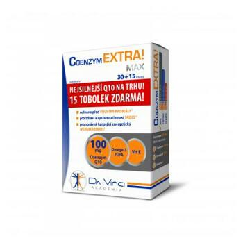 COENZYM Extra Max 100 mg DVA 30 + 15 toboliek ZADARMO