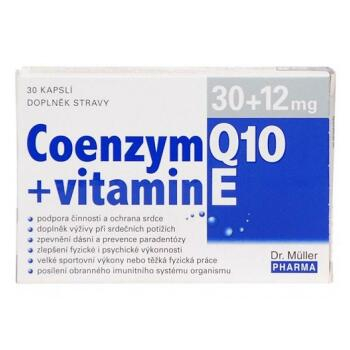 Dr Müller Coenzym Q10 30 mg + Vitamín E 12 mg 30 kapsúl