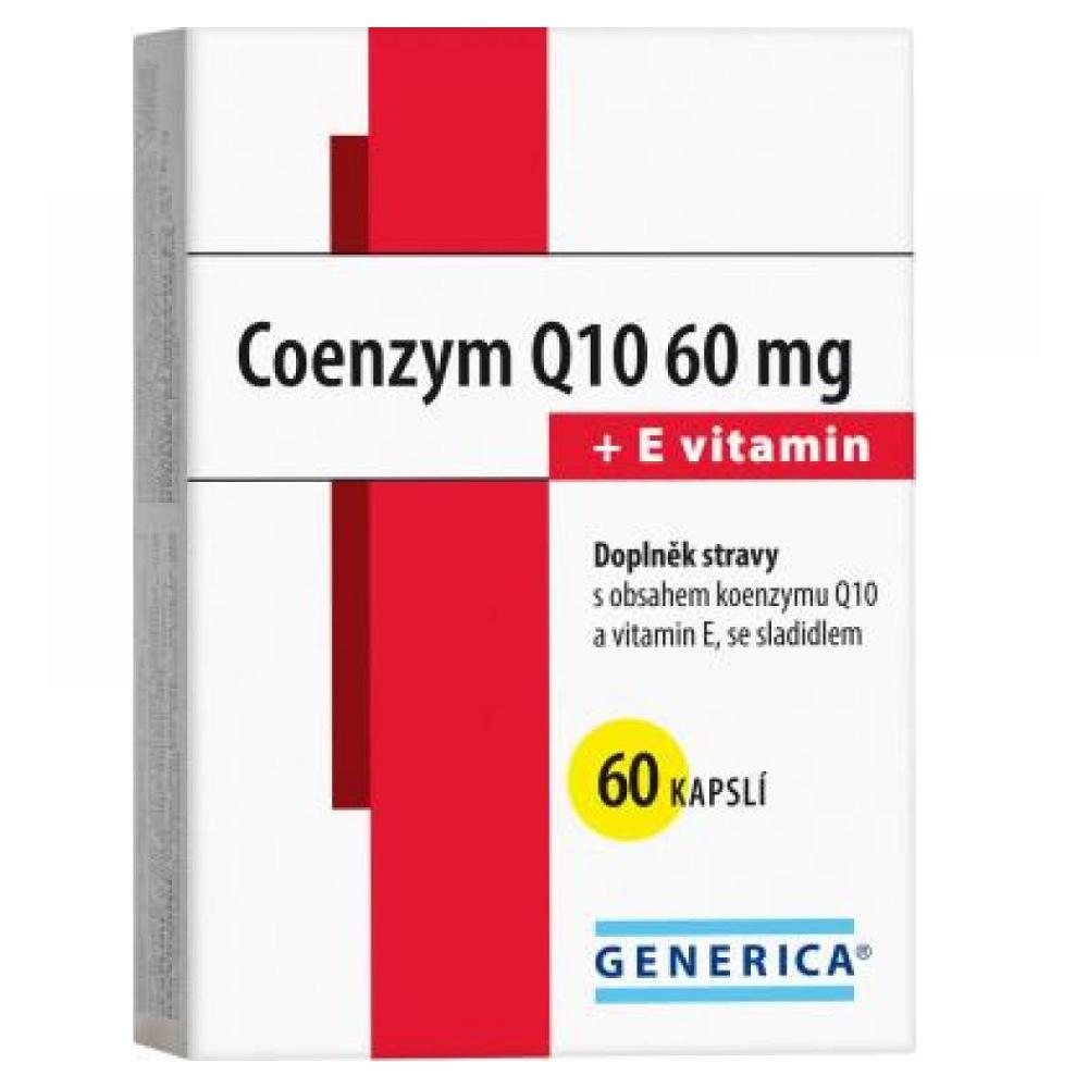 GENERICA COENZYM Q10 60 mg + E vitamin 60 kapsúl