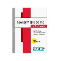 Generica Coenzym Q10 - 60 mg + Vitamín E 60 kapsúl