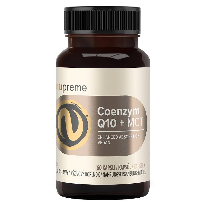 Nupreme Coenzym Q10 + MCT kapsuly na udržanie vitality 60 cps kúpite na Mojalekaren.sk