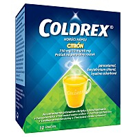 COLDREX Horúci nápoj citrón 10 vreciek