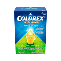 COLDREX Horúci nápoj Citrón s medom 5 g 10 vreciek