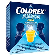 COLDREX Junior Citrón 10 vreciek