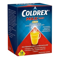 COLDREX MaxGrip citrón 14 vreciek