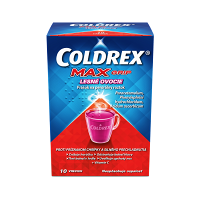 COLDREX MaxGrip Lesné ovocie 7,6 g 10 vreciek