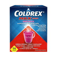 COLDREX MaxGrip Lesné ovocie 7,6 g 14 vreciek