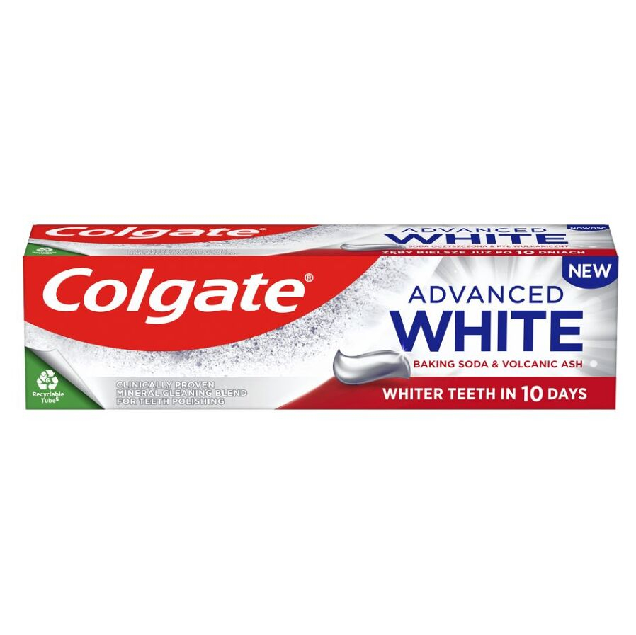 E-shop COLGATE Advanced White Baking Soda & Vulcanic Ash zubná pasta 75ml
