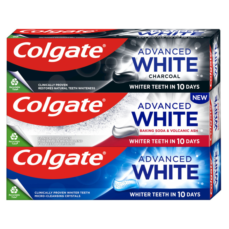 E-shop COLGATE Advanced zubná pasta White Mix 3 x 75 ml