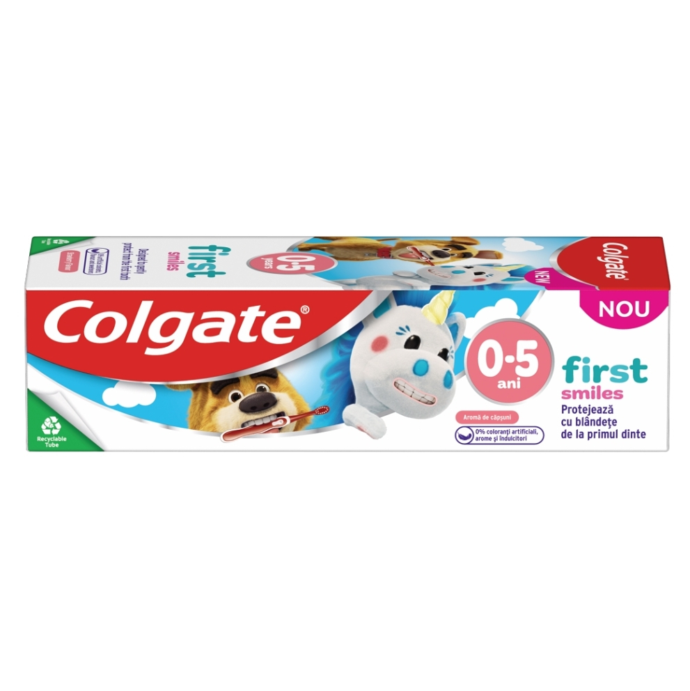 E-shop COLGATE Detská zubná pasta Kids First Smiles pre deti vo veku 0-5 rokov