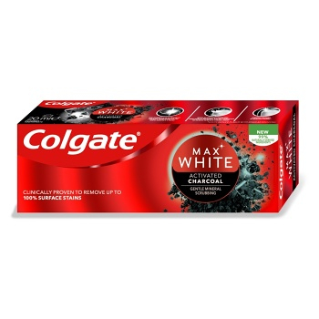 COLGATE Max White Charcoal zubná pasta 20 ml (Bieliace zubné pasty) - Bieliace