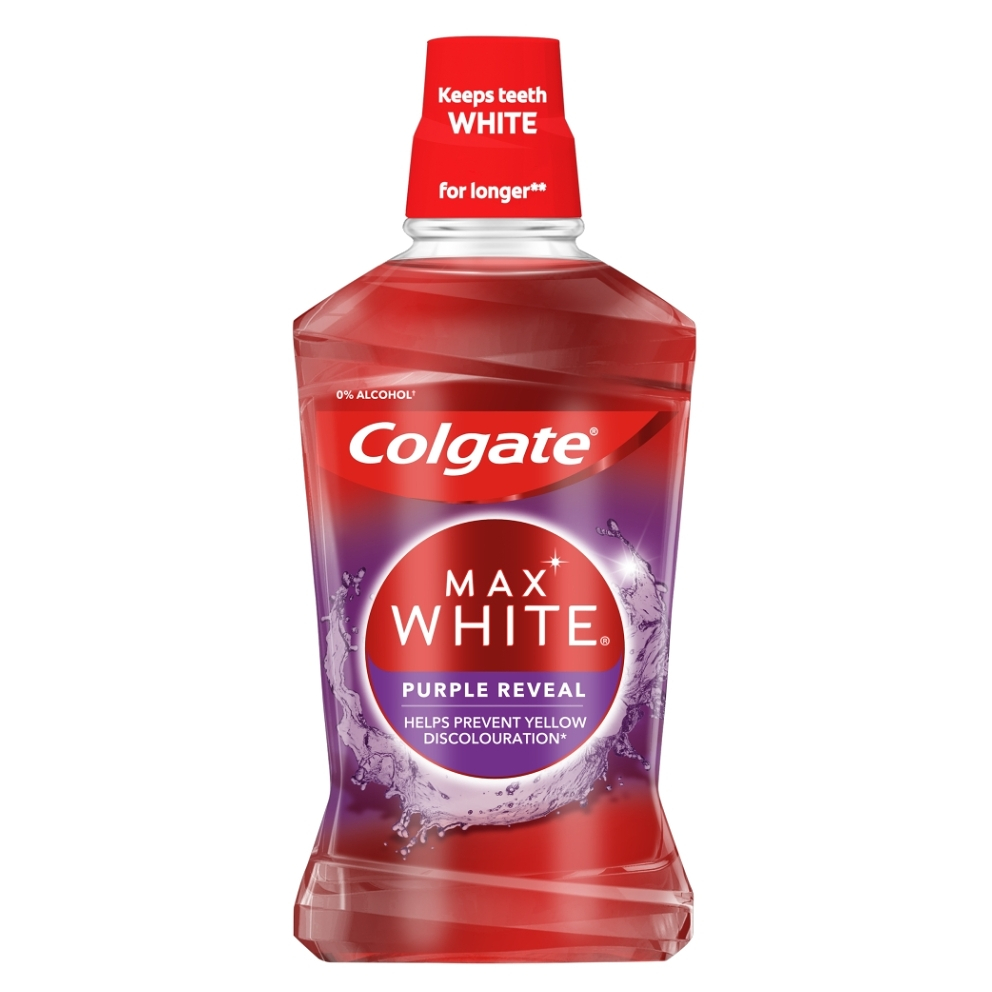 E-shop COLGATE Max White Purple Reveal ústna voda 500 ml