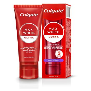 COLGATE Max White Ultra Multiprotect bieliaca zubná pasta 50 ml (Bieliace zubné pasty) - Bieliace
