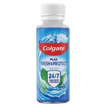 COLGATE Plax ústna voda Cool Mint 100 ml (Ústne vody) - Čistiace, Ochranný, Osviežujúci dych