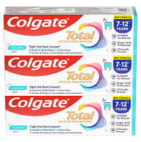 COLGATE Total Junior zubná pasta pre deti 7-12 rokov 3 x 50 ml