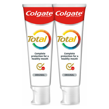 COLGATE Total Original Zubná pasta 2x75 ml