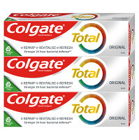 COLGATE Total Original zubná pasta 3 x 75 ml