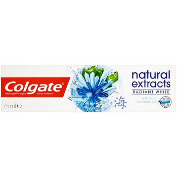 COLGATE Zubná pasta Natural Extract Radiant White 75 ml