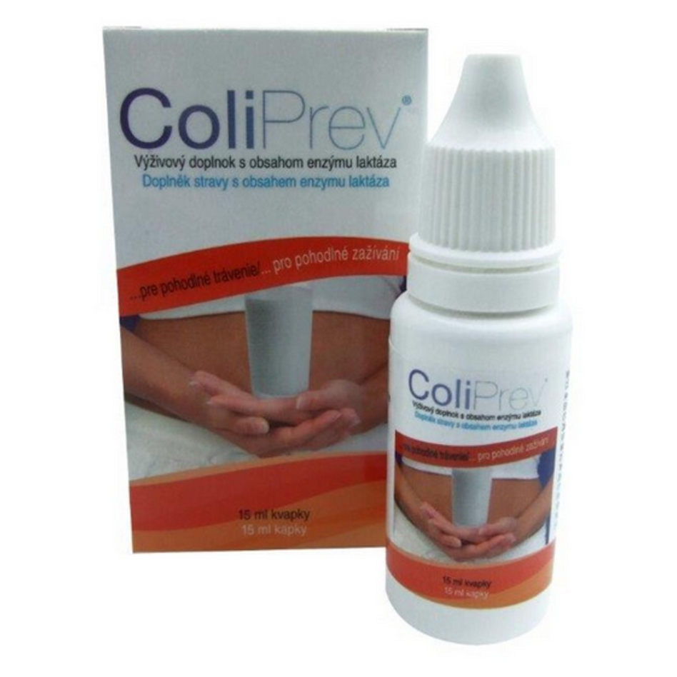 E-shop COLIPREV Kvapky s obsahom enzýmu laktáza 15 ml