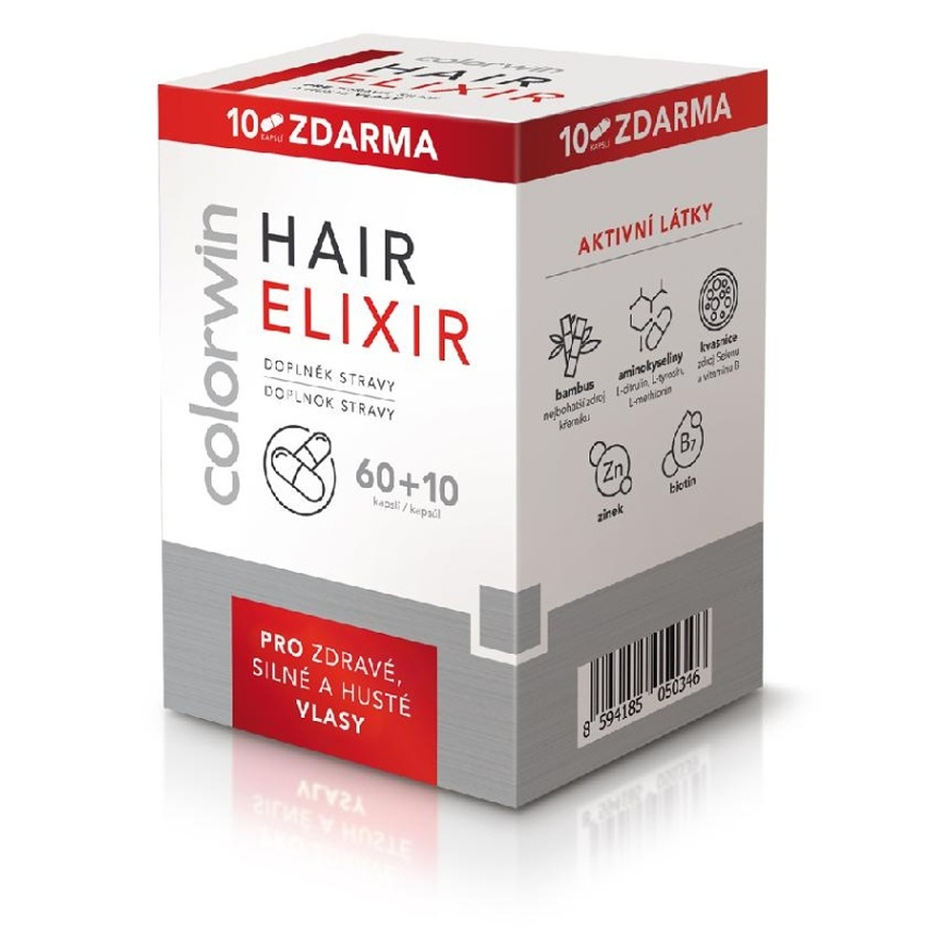 COLORWIN Hair Elixir 60 + 10 kapsúl