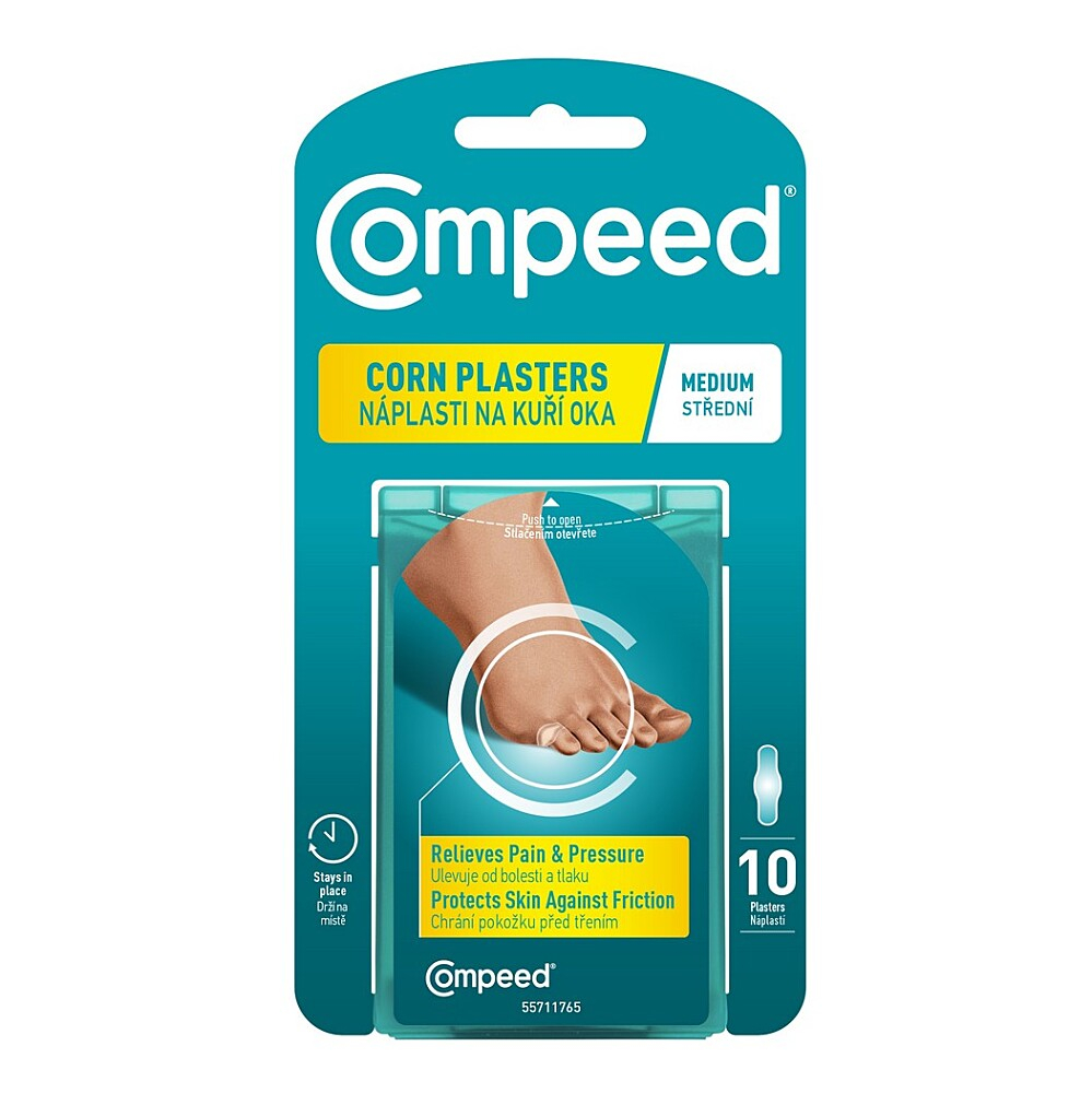 COMPEED Náplasti na kurie oká stredné 10 kusov