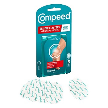 COMPEED Náplasti na pľuzgiere stredné 5 kusov (Náplasti na puchýře)